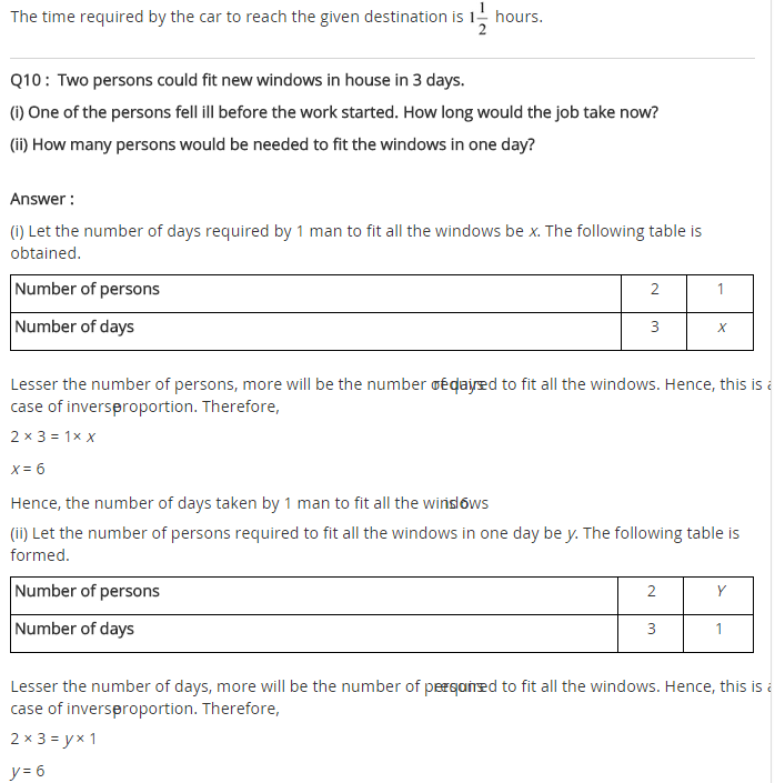 NCERT Solutions for Class 8 Maths Chapter 13 Direct and Inverse Proportions Ex 13.2 q-8