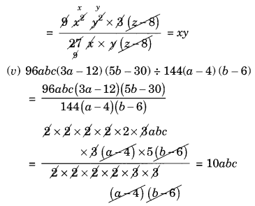 NCERT Solutions for Class 8 Maths Chapter 14 Factorisation Ex 14.3 Q3.1