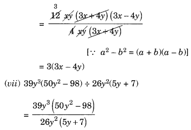NCERT Solutions for Class 8 Maths Chapter 14 Factorisation Ex 14.3 Q5.4