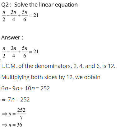 NCERT Solutions for Class 8 Maths Chapter 2 Linear Equations in One Variable Ex 2.5 q-2
