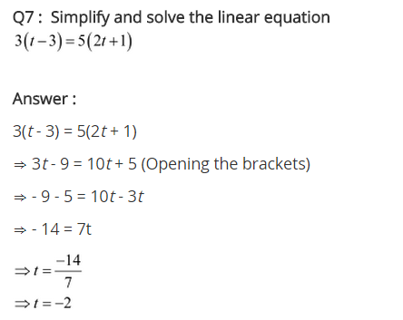 NCERT Solutions for Class 8 Maths Chapter 2 Linear Equations in One Variable Ex 2.5 q-7
