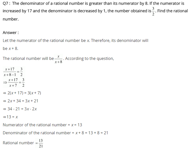 NCERT Solutions for Class 8 Maths Chapter 2 Linear Equations in One Variable Ex 2.6 q-7
