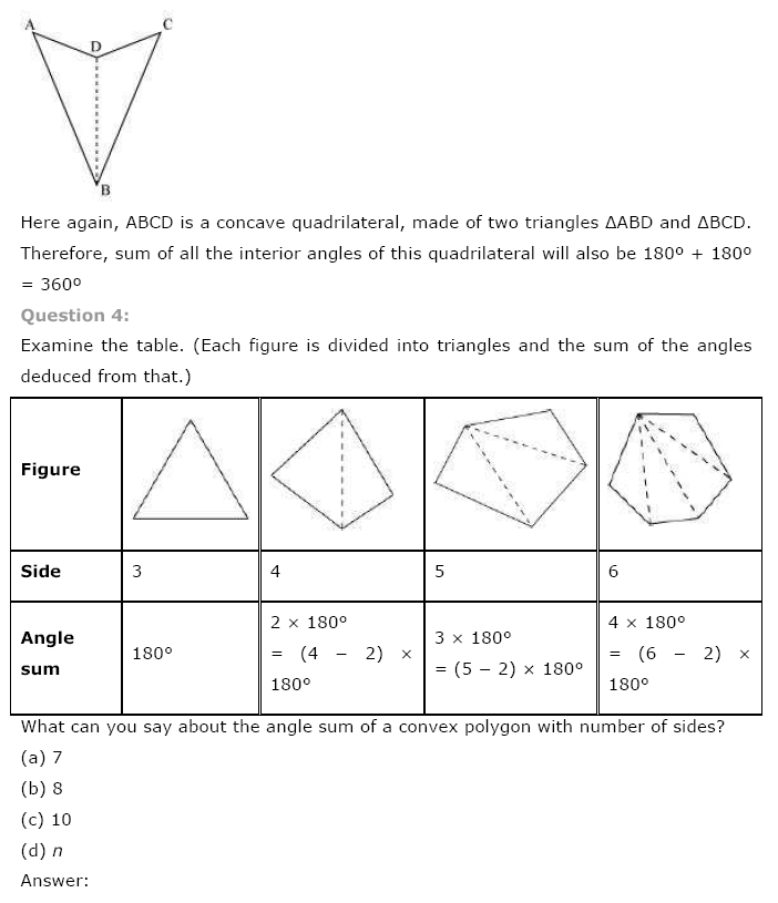 NCERT Solutions for Class 8 Maths Chapter 3 Understanding Quadrilaterals Ex 3.1 q-4