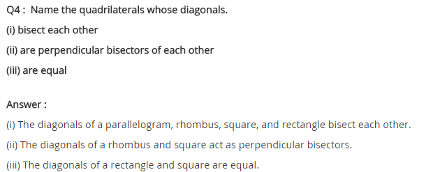 NCERT Solutions for Class 8 Maths Chapter 3 Understanding Quadrilaterals Ex 3.4 A 4