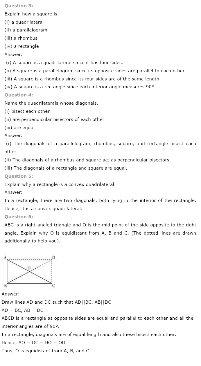 NCERT Solutions for Class 8 Maths Chapter 3 Understanding Quadrilaterals Ex 3.4 q-3