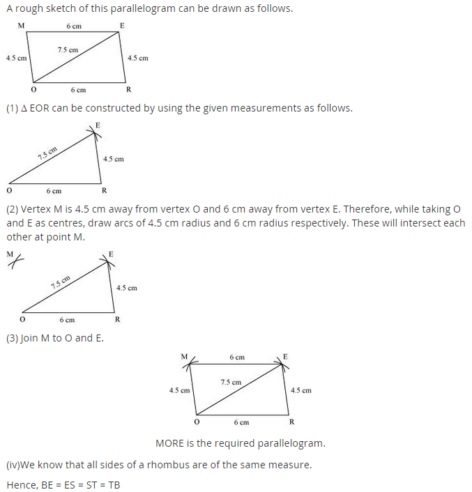 NCERT Solutions for Class 8 Maths Chapter 4 Practical Geometry Ex 4.1 A1.3