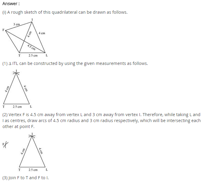 NCERT Solutions for Class 8 Maths Chapter 4 Practical Geometry Ex 4.2 A1.1