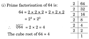 NCERT Solutions for Class 8 Maths Chapter 7 Cubes and Cube Roots Ex 7.2 Q1