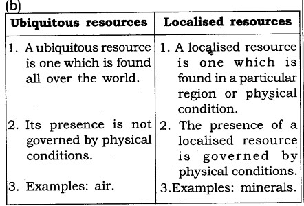 NCERT Solutions for Class 8 Social Science Geography Chapter 1 Resources Q3.1