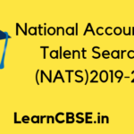National Accounting Talent Search 2019-20