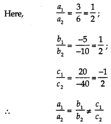 Pair of Linear Equations in Two Variables Class 10 Extra Questions Maths Chapter 3 with Solutions 4