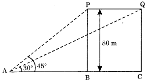 Some Applications of Trigonometry Class 10 Extra Questions Maths Chapter 9 with Solutions 28