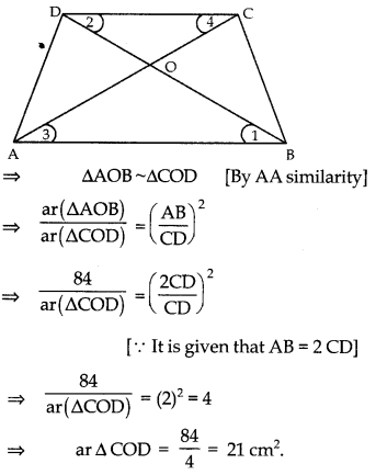 Triangles Class 10 Extra Questions Maths Chapter 6 with Solutions 41