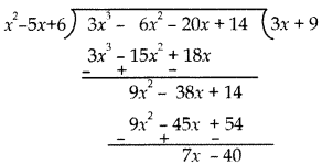 Polynomials Class 10 Extra Questions Maths Chapter 2 with Solutions 13
