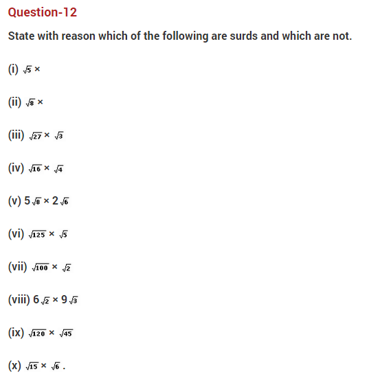Real Numbers Class 10 Extra Questions Maths Chapter 1 Q12