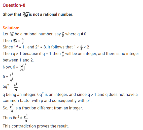 Real Numbers Class 10 Extra Questions Maths Chapter 1 Q8