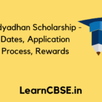 Vidyadhan Scholarship 2019