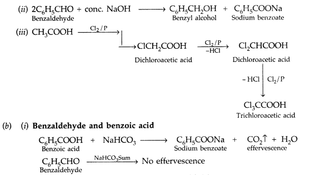Important Questions for Class 12 Chemistry Chapter 12 Aldehydes, Ketones and Carboxylic Acids Class 12 Important Questions 113