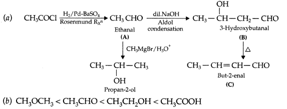 Important Questions for Class 12 Chemistry Chapter 12 Aldehydes, Ketones and Carboxylic Acids Class 12 Important Questions 174