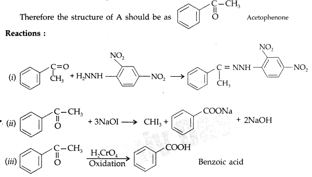Important Questions for Class 12 Chemistry Chapter 12 Aldehydes, Ketones and Carboxylic Acids Class 12 Important Questions 85