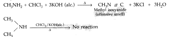 Important Questions for Class 12 Chemistry Chapter 13 Amines Organic Compounds Containing Nitrogen Class 12 Important Questions 12