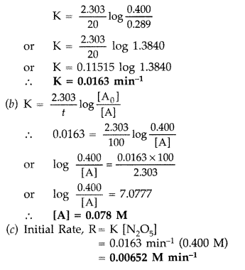 Important Questions for Class 12 Chemistry Chapter 4 Chemical Kinetics Class 12 Important Questions 17