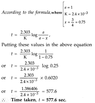 Important Questions for Class 12 Chemistry Chapter 4 Chemical Kinetics Class 12 Important Questions 3