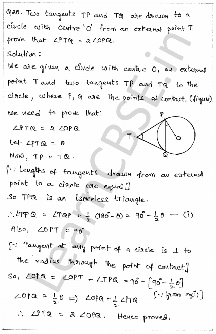 Solved CBSE Sample Papers for Class 10 Maths Paper 1 15