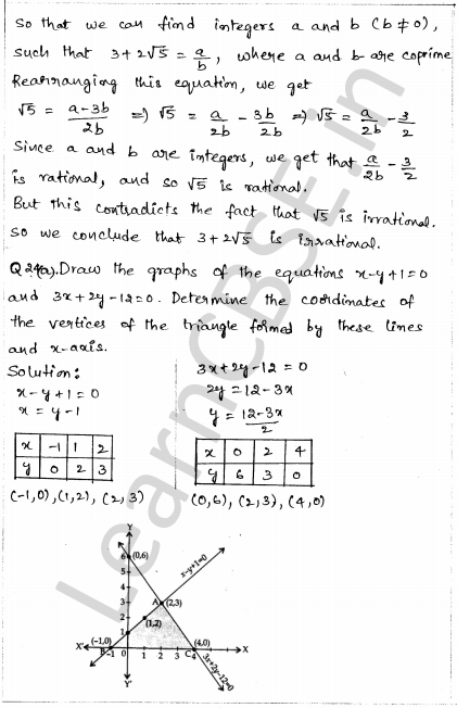 Solved CBSE Sample Papers for Class 10 Maths Paper 1 18