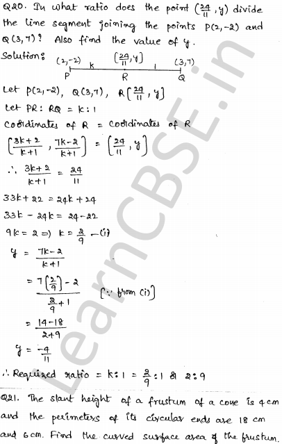 Solved CBSE Sample Papers for Class 10 Maths Set 2 15