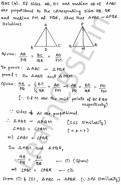 Solved CBSE Sample Papers for Class 10 Maths Set 2 21