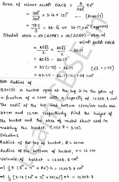 Solved CBSE Sample Papers for Class 10 Maths Set 3 1.30