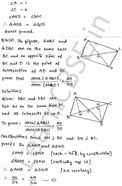 Solved CBSE Sample Papers for Class 10 Maths Set 4 1.11