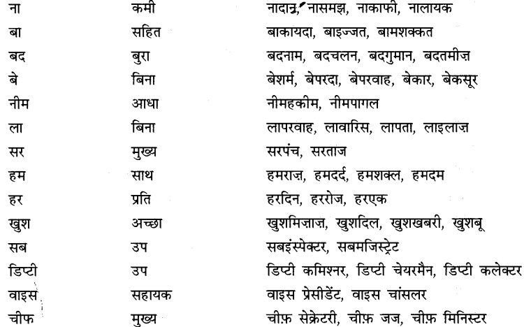 CBSE Class 9 Hindi B व्याकरण उपसर्ग-प्रत्यय 6