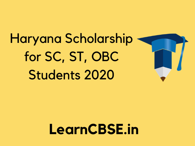 POSE Scholarship 2024 { Direct Link } Latest List Application Form Online,  saralharyana.gov.in, Eligibility, Last Date And Status