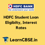 HDFC Student Loan