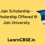 Jain Scholarship