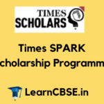 Time Spark Scholarship