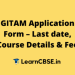 GITAM Application Form