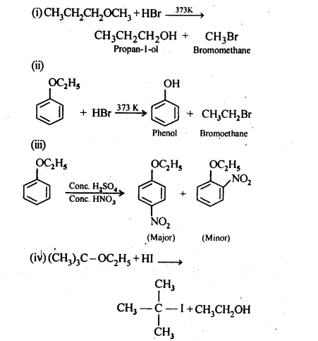 case study questions class 12 chemistry alcohols phenols and ethers