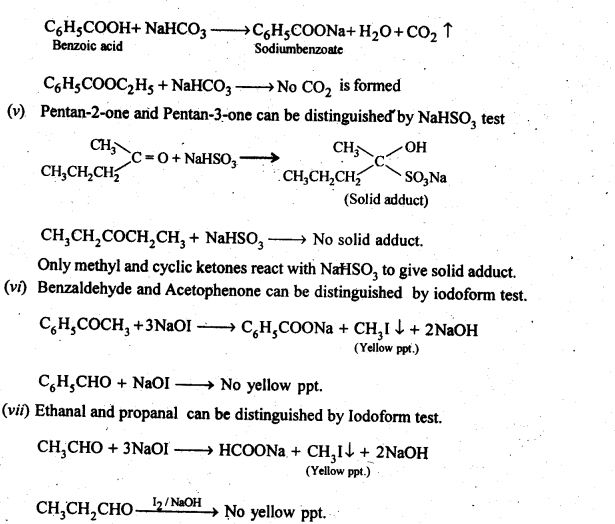 NCERT Solutions For Class 12 Chemistry Chapter 12 Aldehydes Ketones and Carboxylic Acids Exercises Q13.1