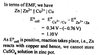 NCERT Solutions For Class 12 Chemistry Chapter 3 Electrochemistry Textbook Questions Q2
