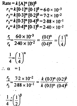 NCERT Solutions For Class 12 Chemistry Chapter 4 Chemical Kinetics Exercises Q11.1