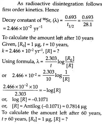 NCERT Solutions For Class 12 Chemistry Chapter 4 Chemical Kinetics Exercises Q17