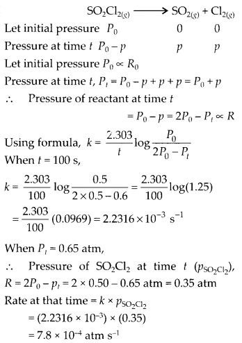 case study questions on chemical kinetics class 12