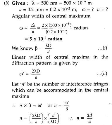 Important Questions for Class 12 Physics Chapter 10 Wave Optics Class 12 Important Questions 148