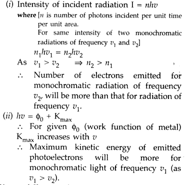 Important Questions for Class 12 Physics Chapter 11 Dual Nature of Radiation and Matter Class 12 Important Questions 26