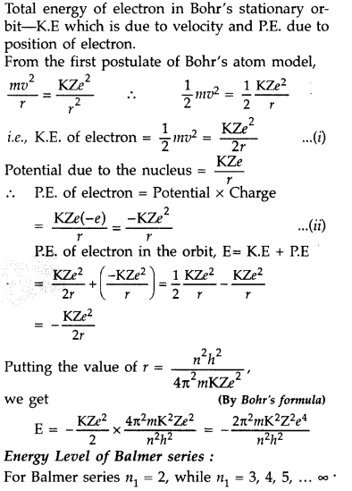 Important Questions for Class 12 Physics Chapter 12 Atoms Class 12 Important Questions 56
