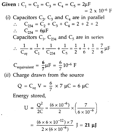 Important Questions for Class 12 Physics Chapter 2 Electrostatic Potential and Capacitance Class 12 Important Questions 105