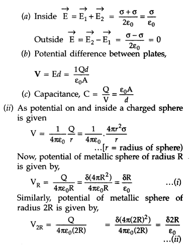 Important Questions for Class 12 Physics Chapter 2 Electrostatic Potential and Capacitance Class 12 Important Questions 154